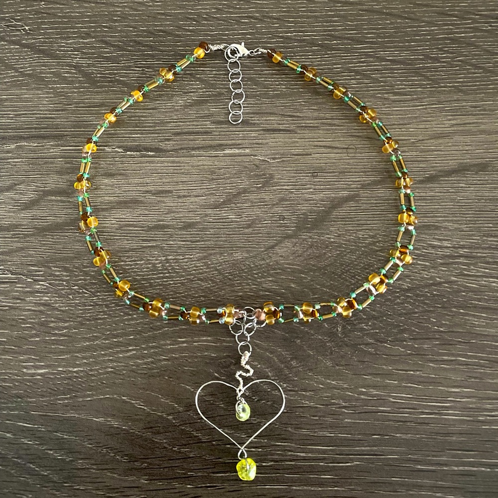 Demeter’s Heart Choker Necklace